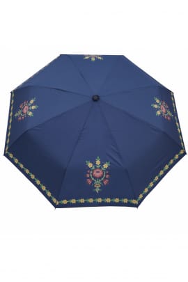 Paraply Løken blå